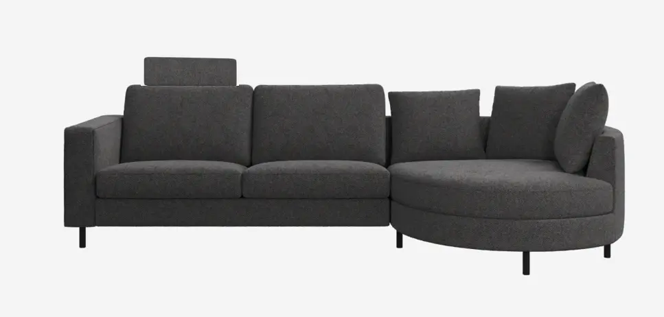 Sofas Canapé Indivi avec méridienne droite -50%