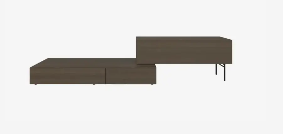 Lugano wall system with drop down doors - 60% off