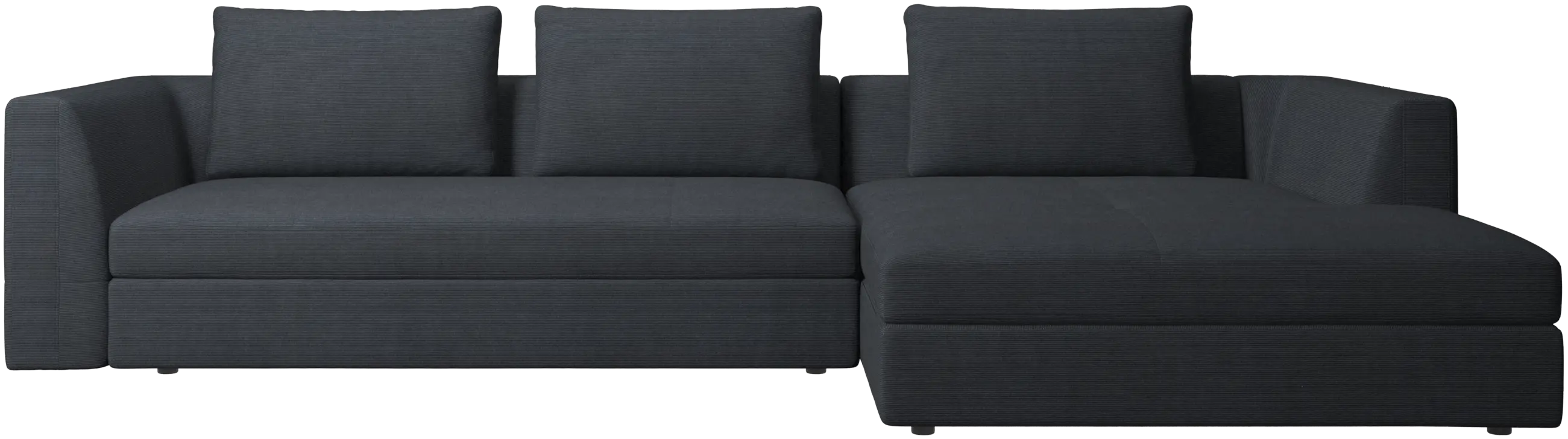 Bergamo sofa with resting unit