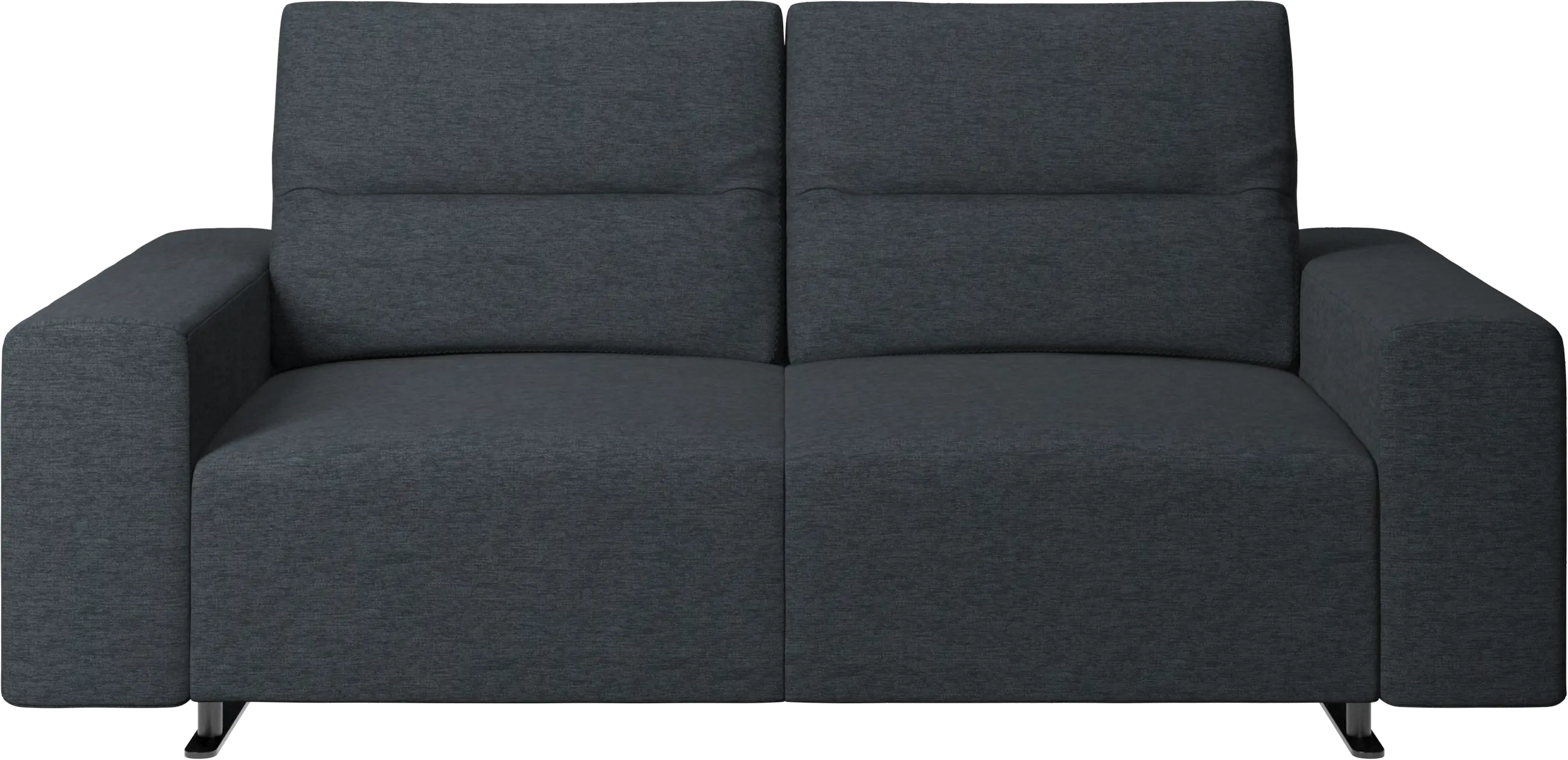 Hampton sofa with adjustable back and storage on the left side