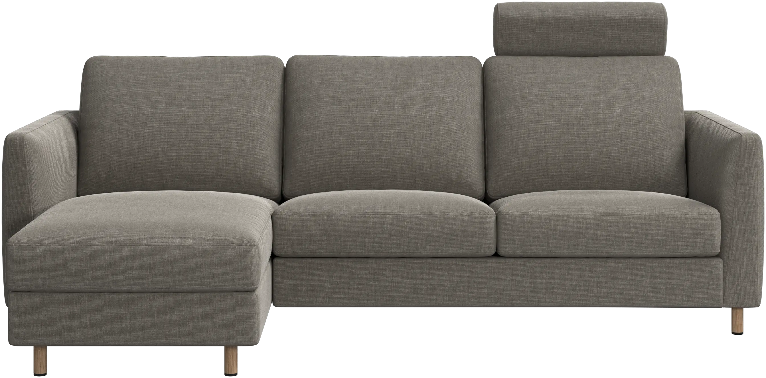 Indivi sofa with chaise longue left