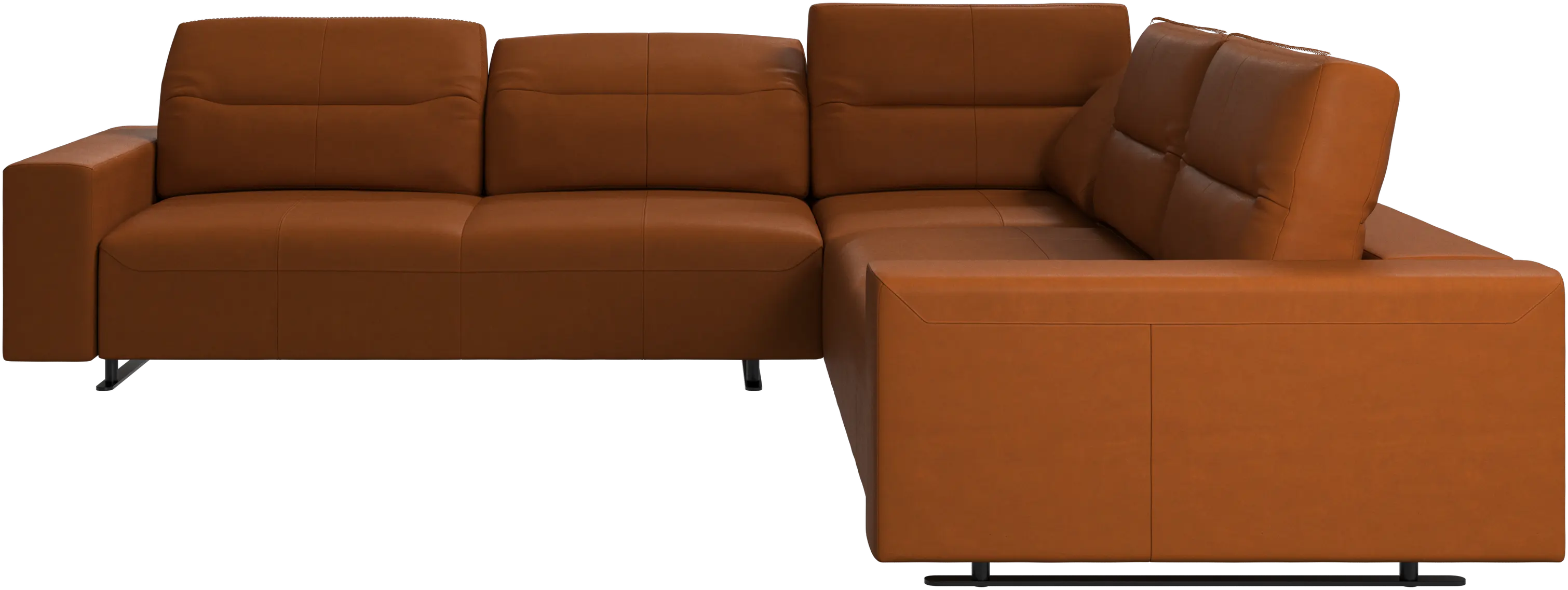 Hampton corner sofa with adjustable back