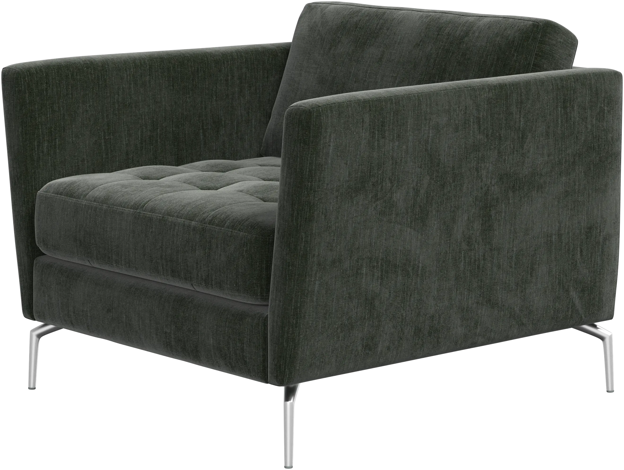 Osaka chair, tufted seat