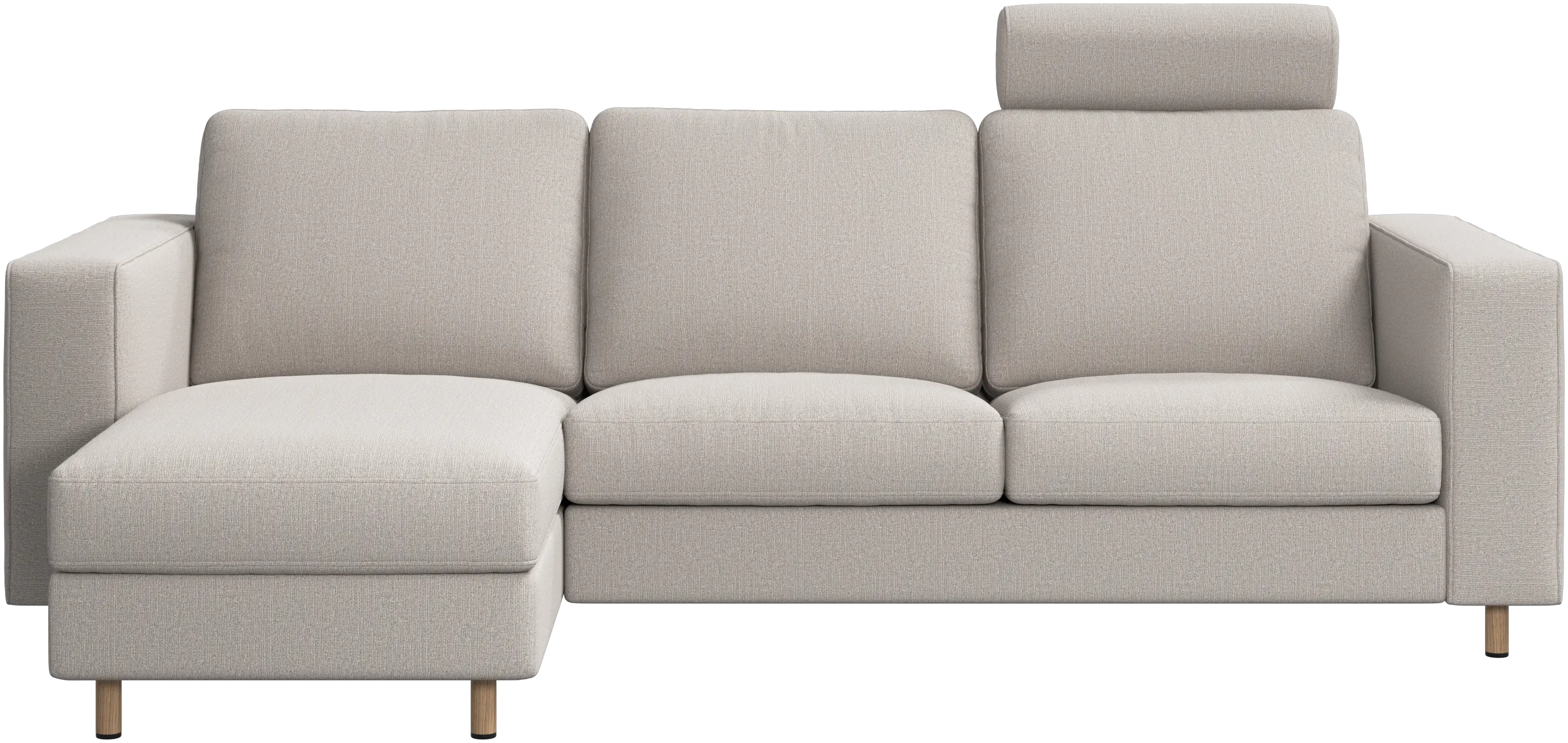 Indivi sofa with chaise longue left