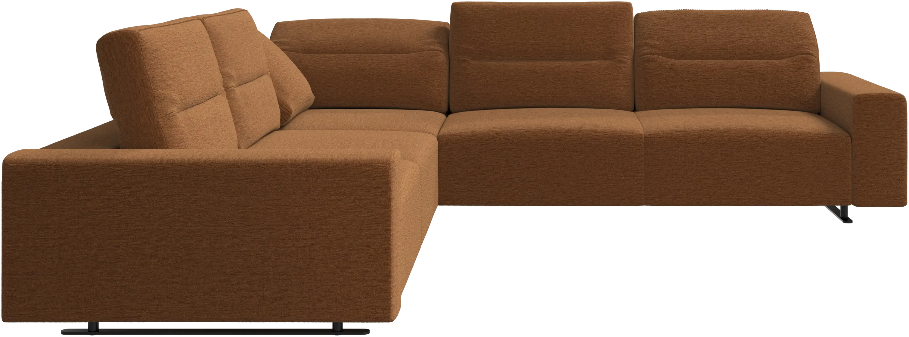 Hampton corner sofa with adjustable back