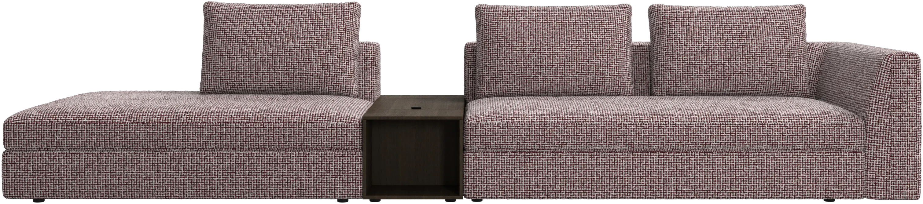 Bergamo 3 seater lounge sofa with storage