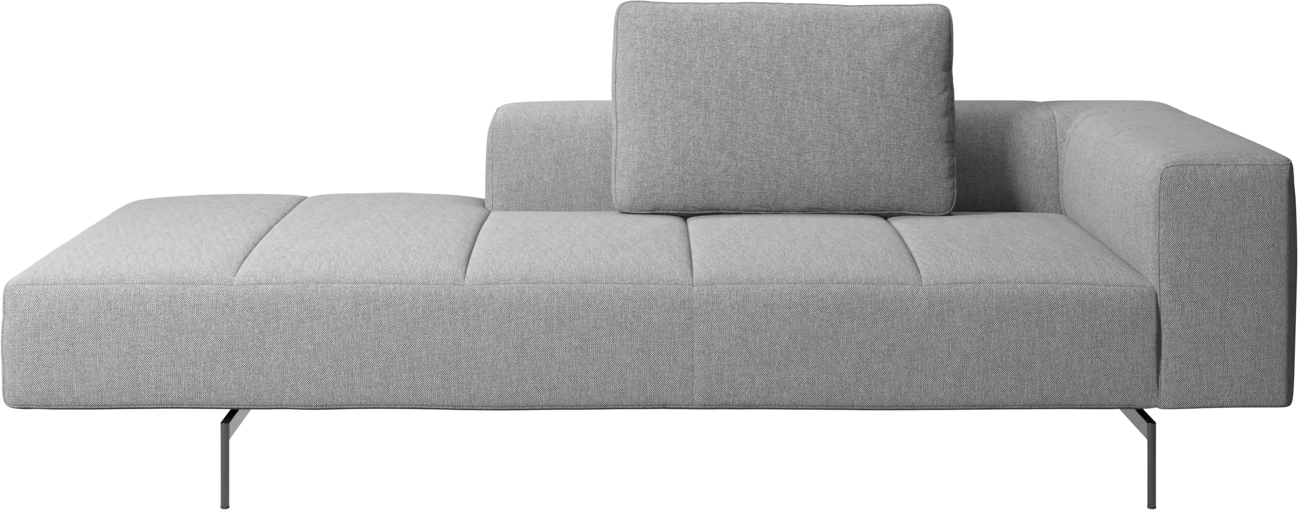 Amsterdam Iounging module for sofa, armrest right, open end left
