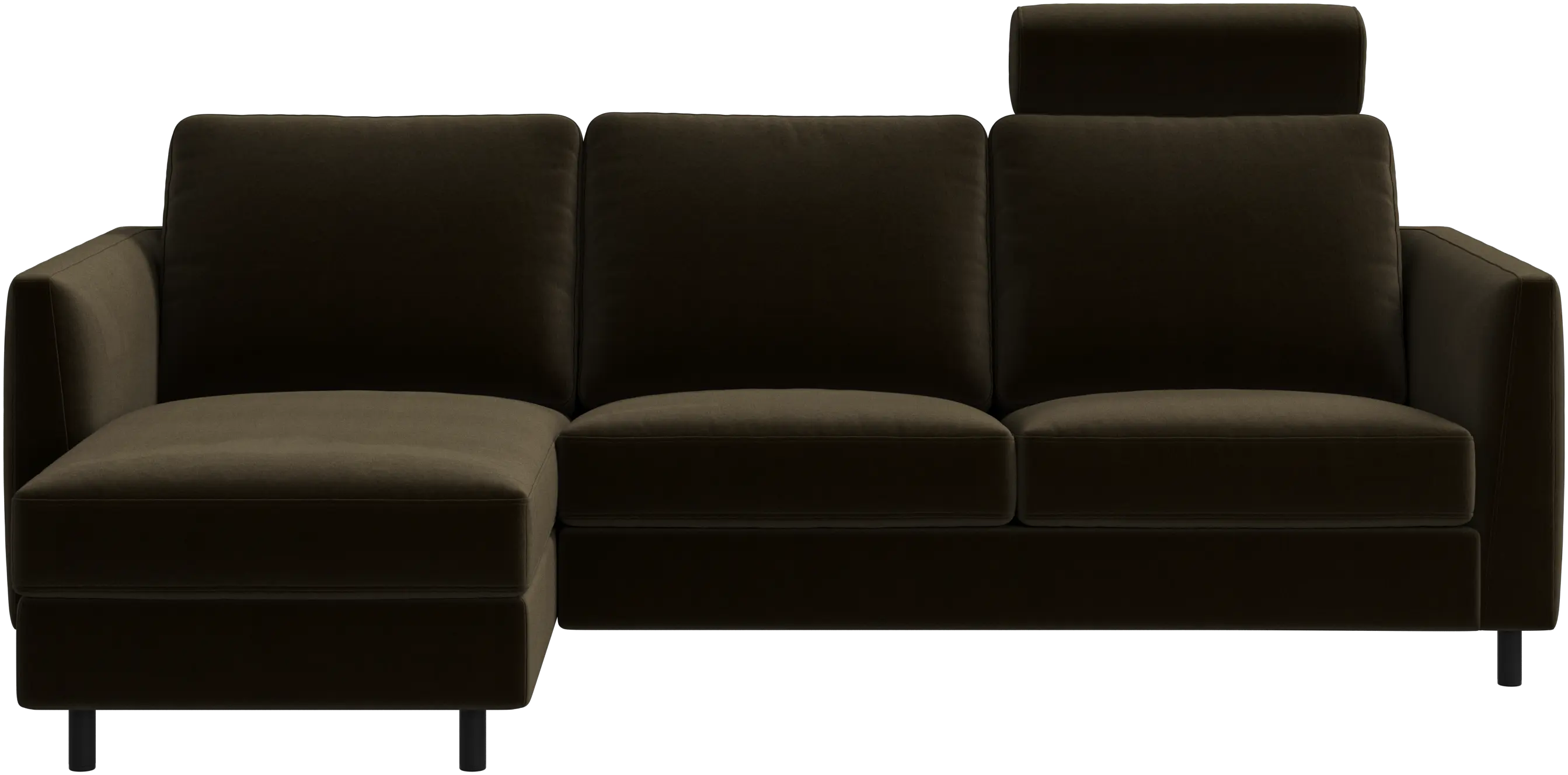 Indivi sofa with chaise longue left