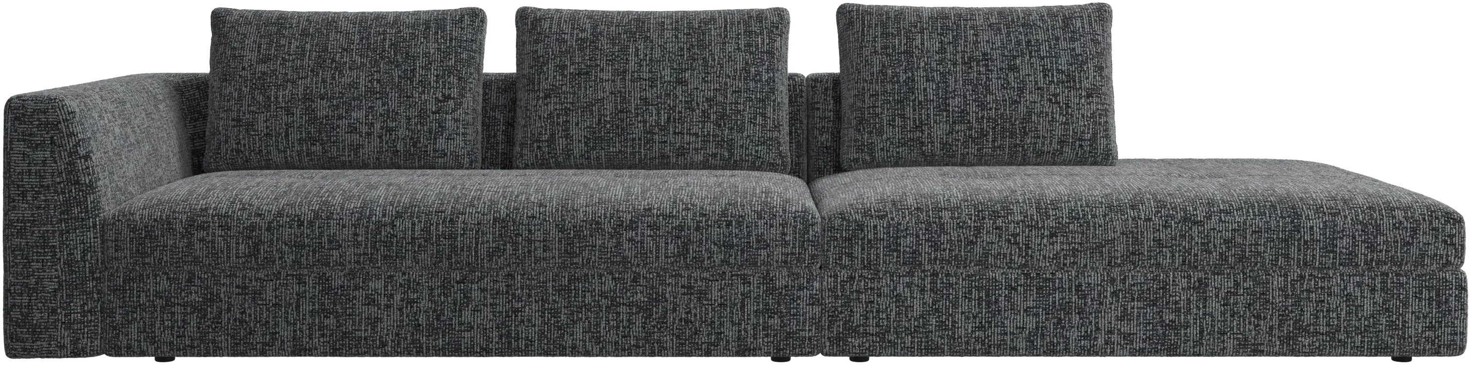 Bergamo sofa with lounging unit