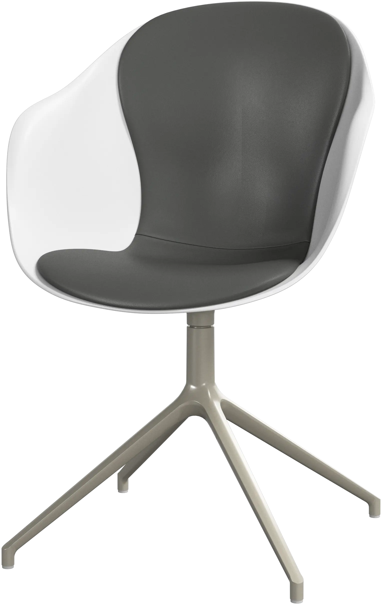 Chaise de salle à manger Adelaide avec fonction pivotante.