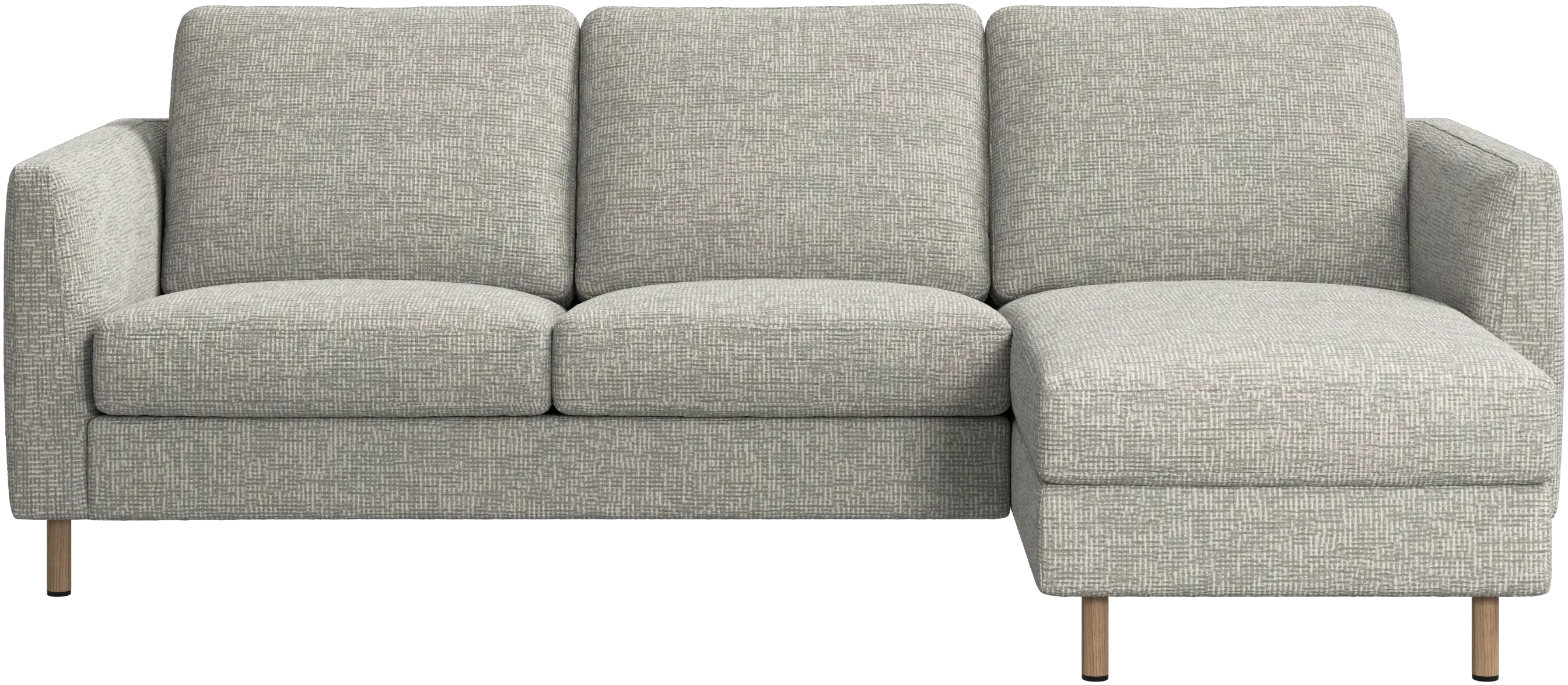 Sofá Indivi con módulo chaise-longue a la derecha