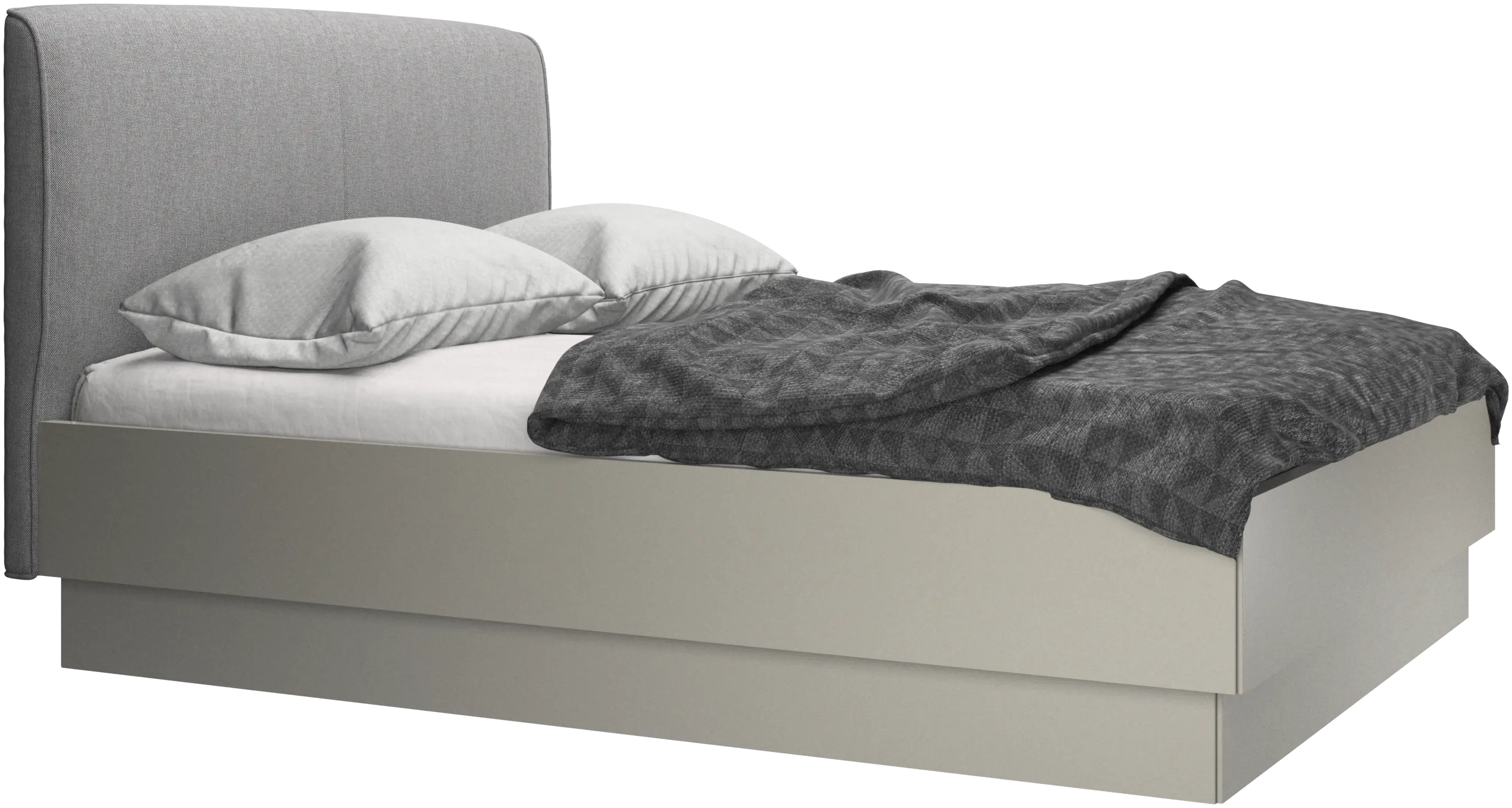 Houston, cama tapizada con almacenamiento