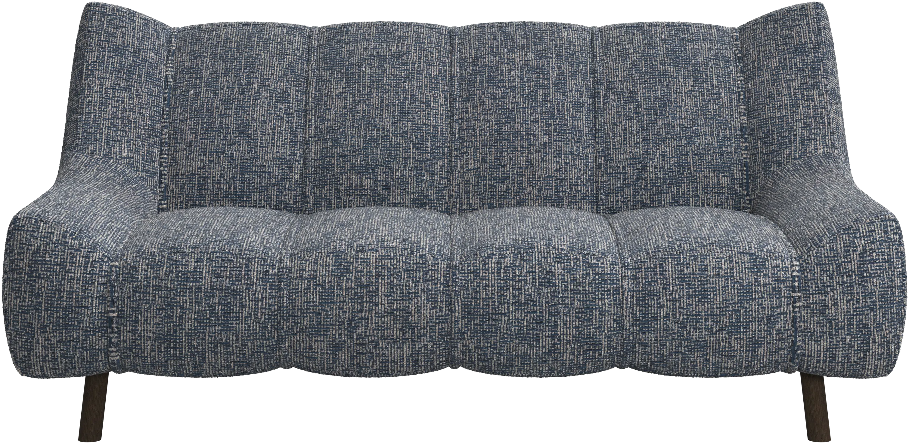 Nawabari 2 seater sofa, wooden leg