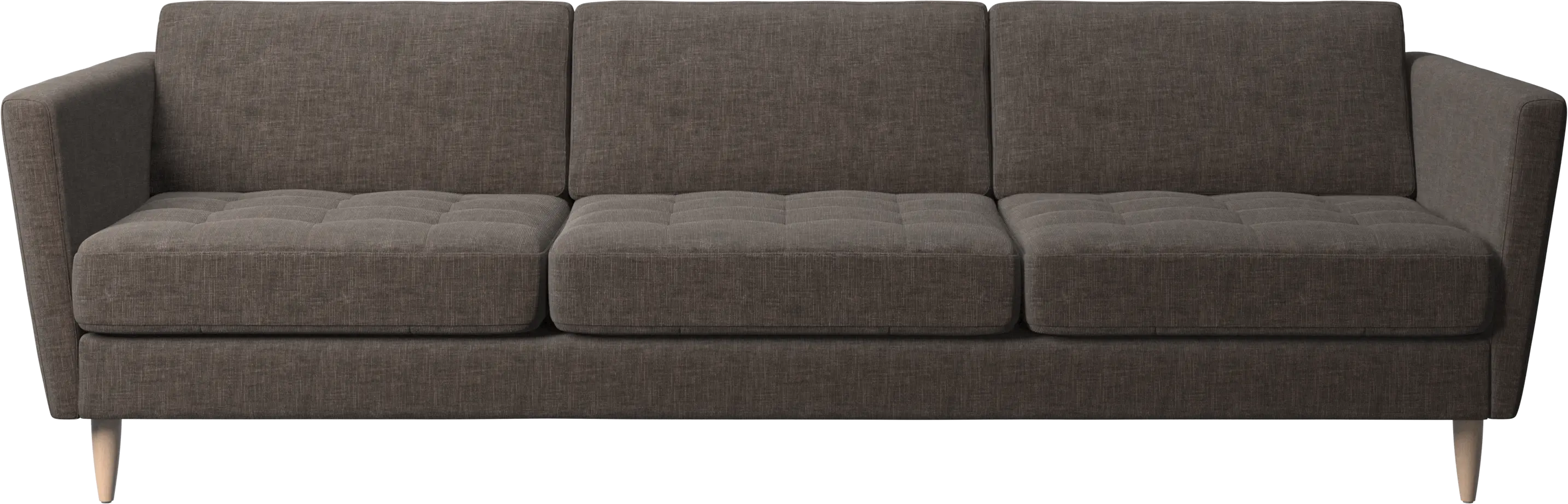 Osaka sofa, tufted seat