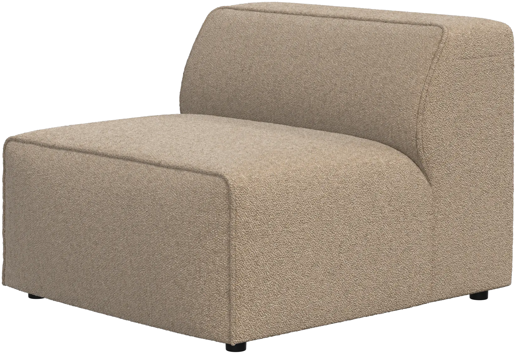 Carmo 1-seater, no armrests
