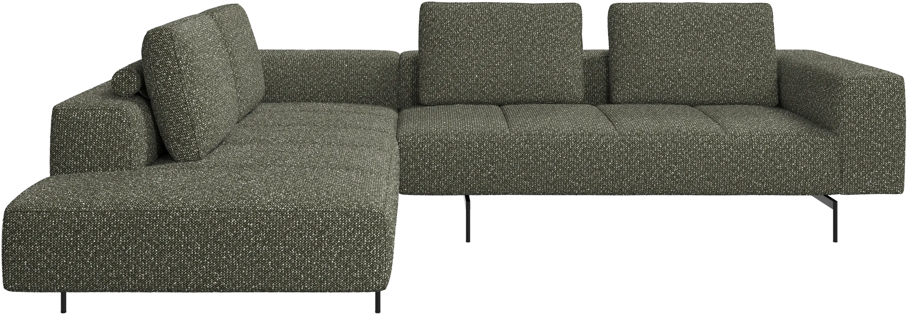 Amsterdam corner sofa with lounging unit