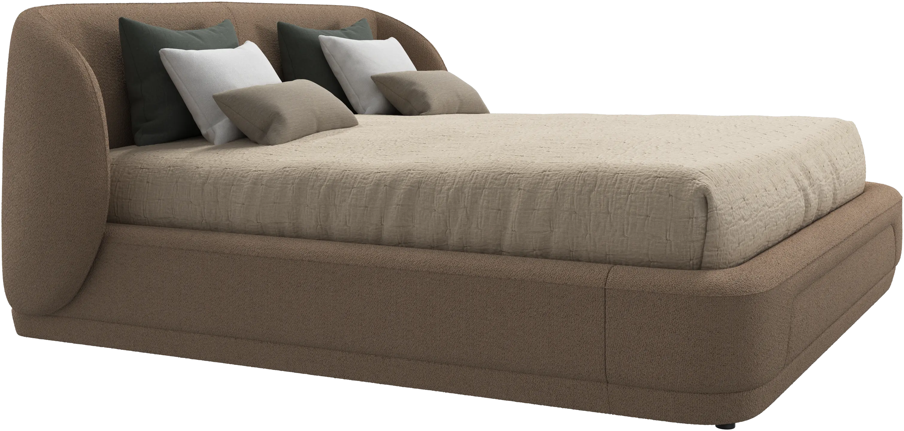 Bolzano ágy lécekkel - Sz180xH200 cm