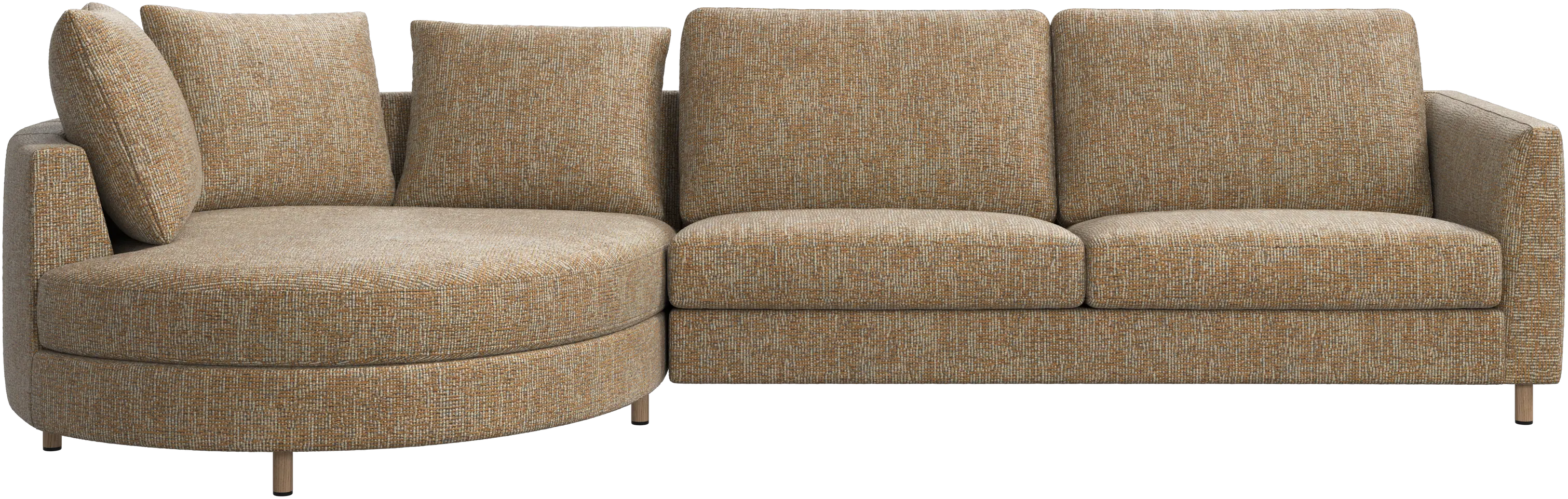 Indivi sofa with chaise longue left