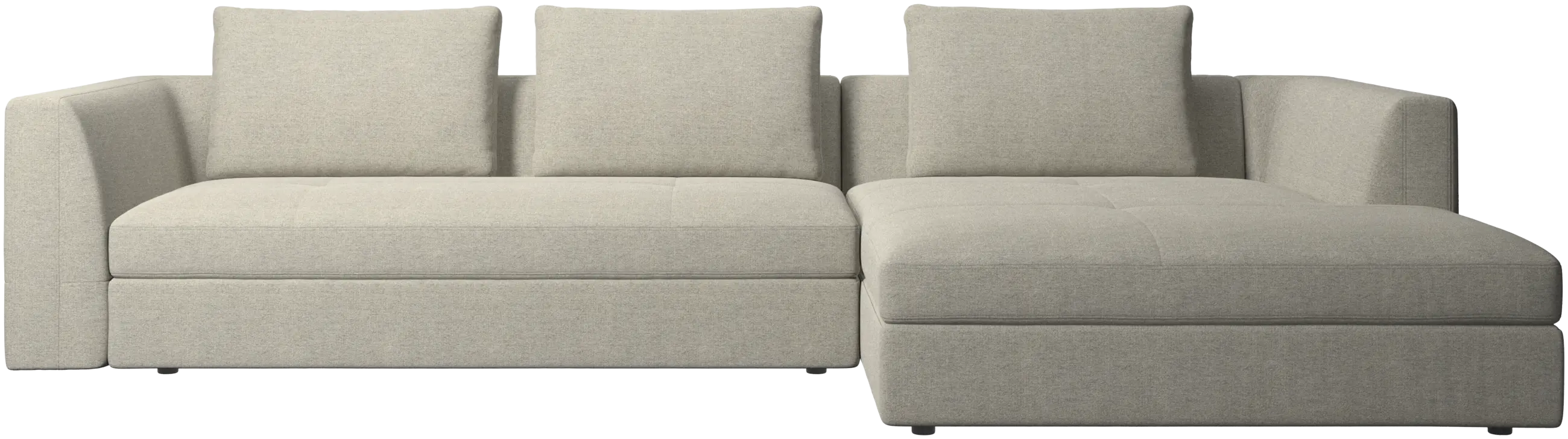 Bergamo sofa with resting unit
