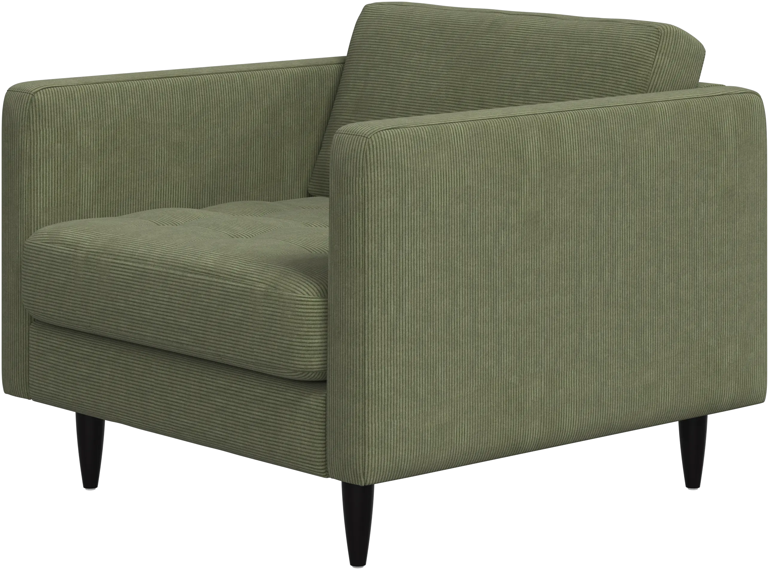 Osaka chair, tufted seat