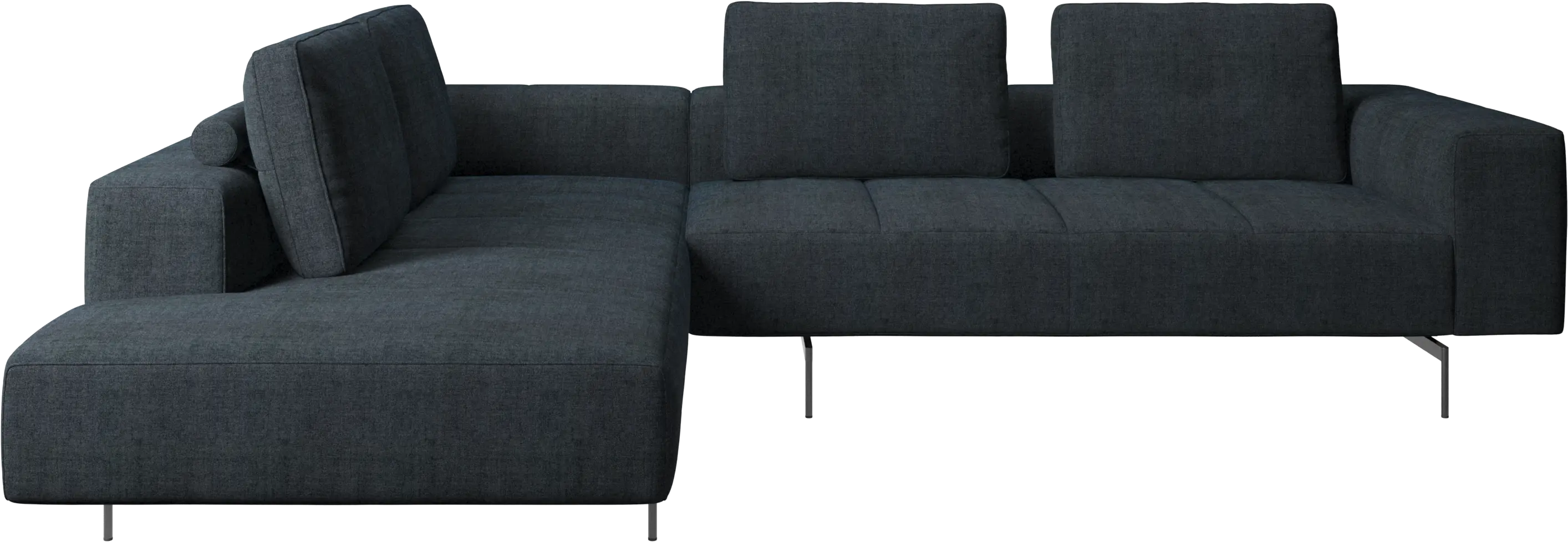Amsterdam corner sofa with lounging unit