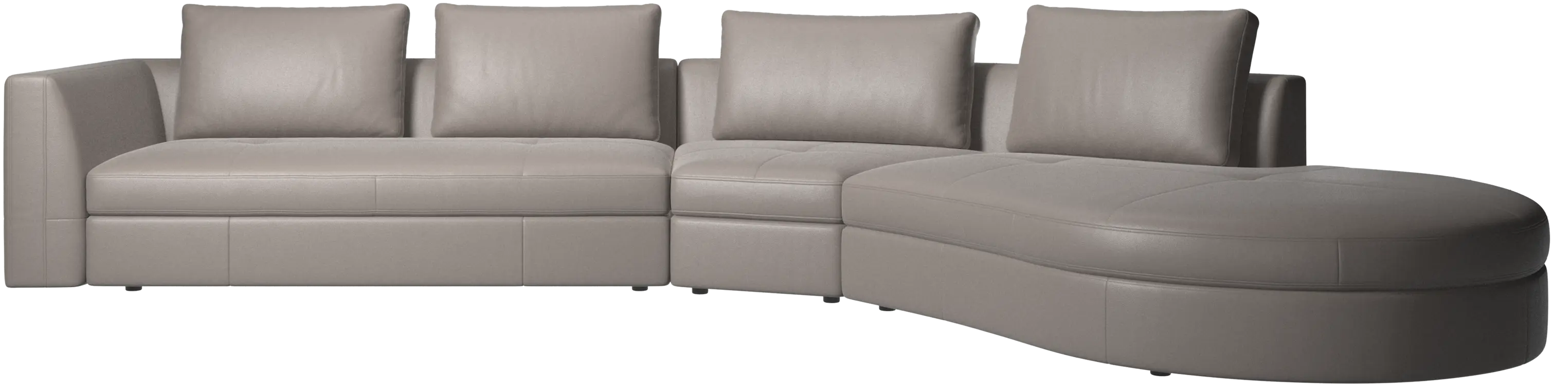 SOFA BERGAMO AQ00 LIGHT TAUPE ESTORIL