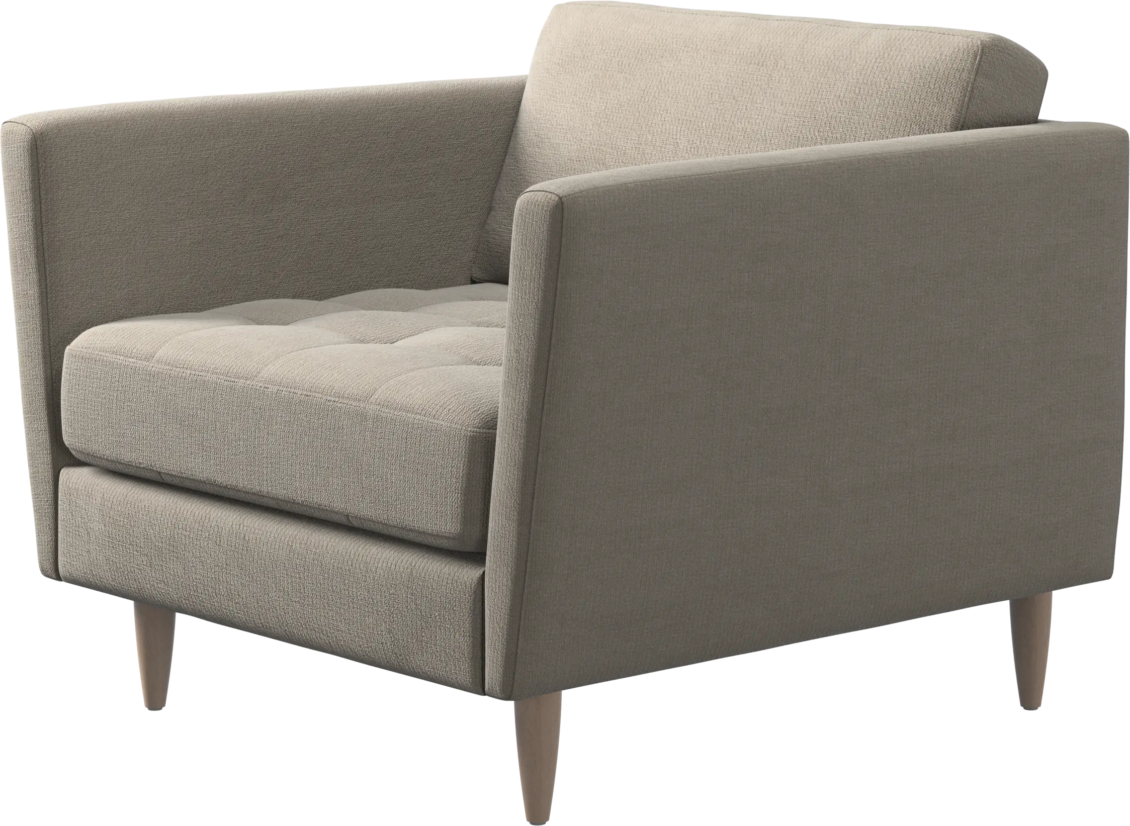 Osaka chair, tufted seat