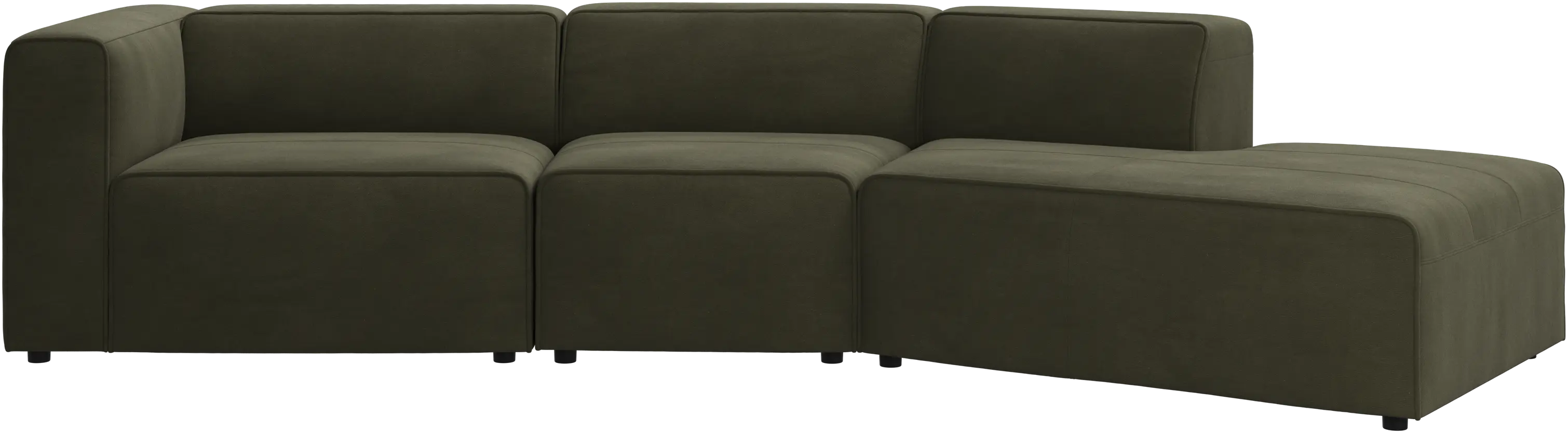 Carmo sofa with lounging units