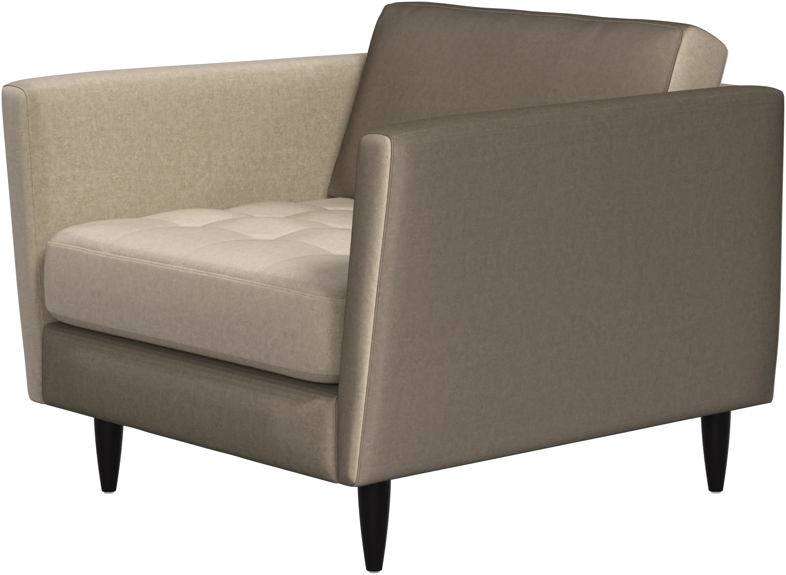 Osaka chair, tufted seat