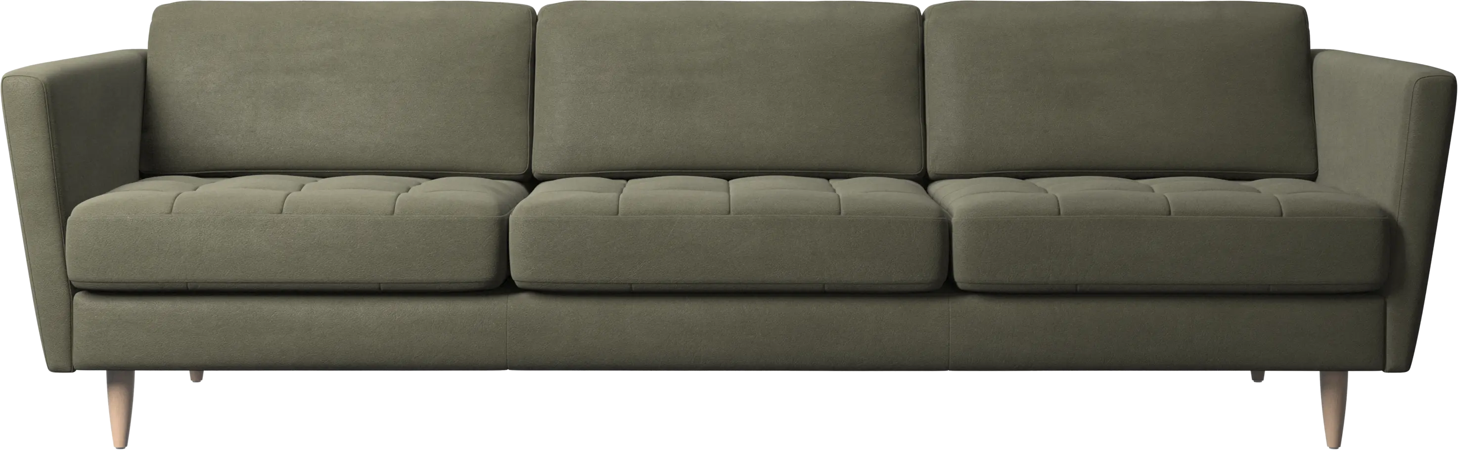 Osaka sofa, tufted seat