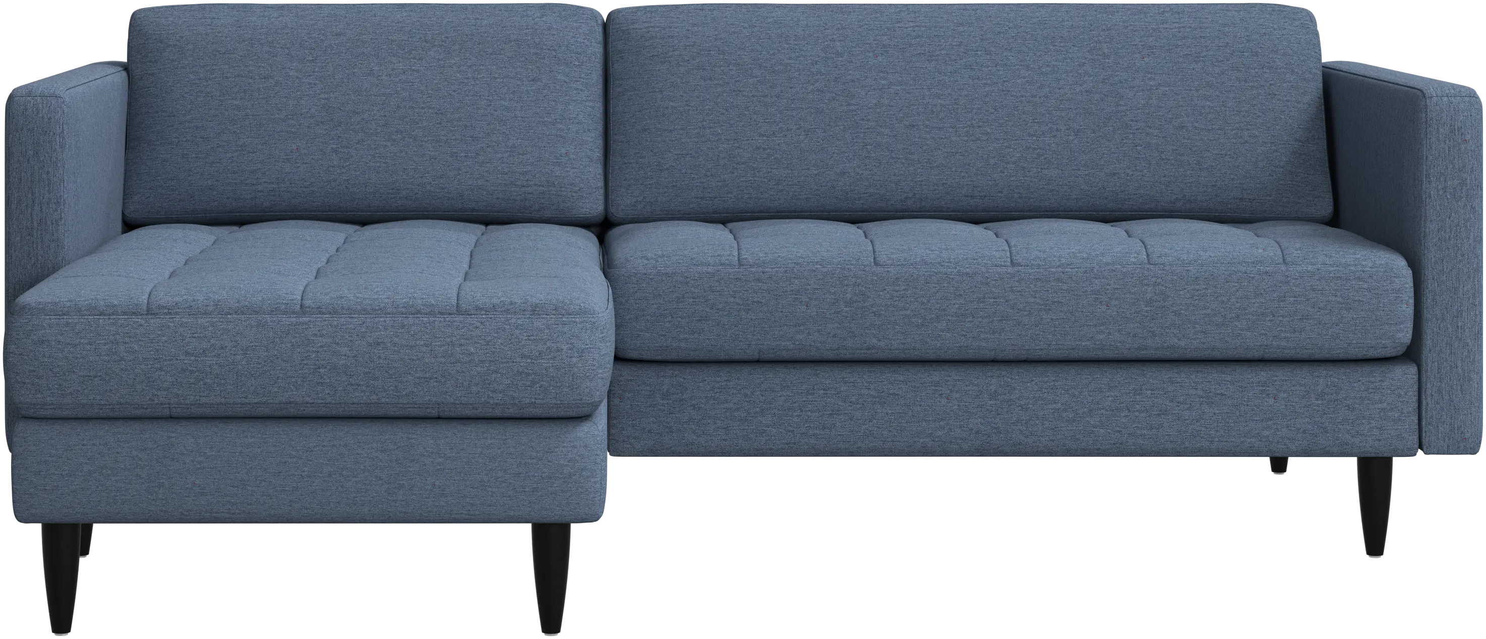 Osaka sofa with resting unit, tufted seat