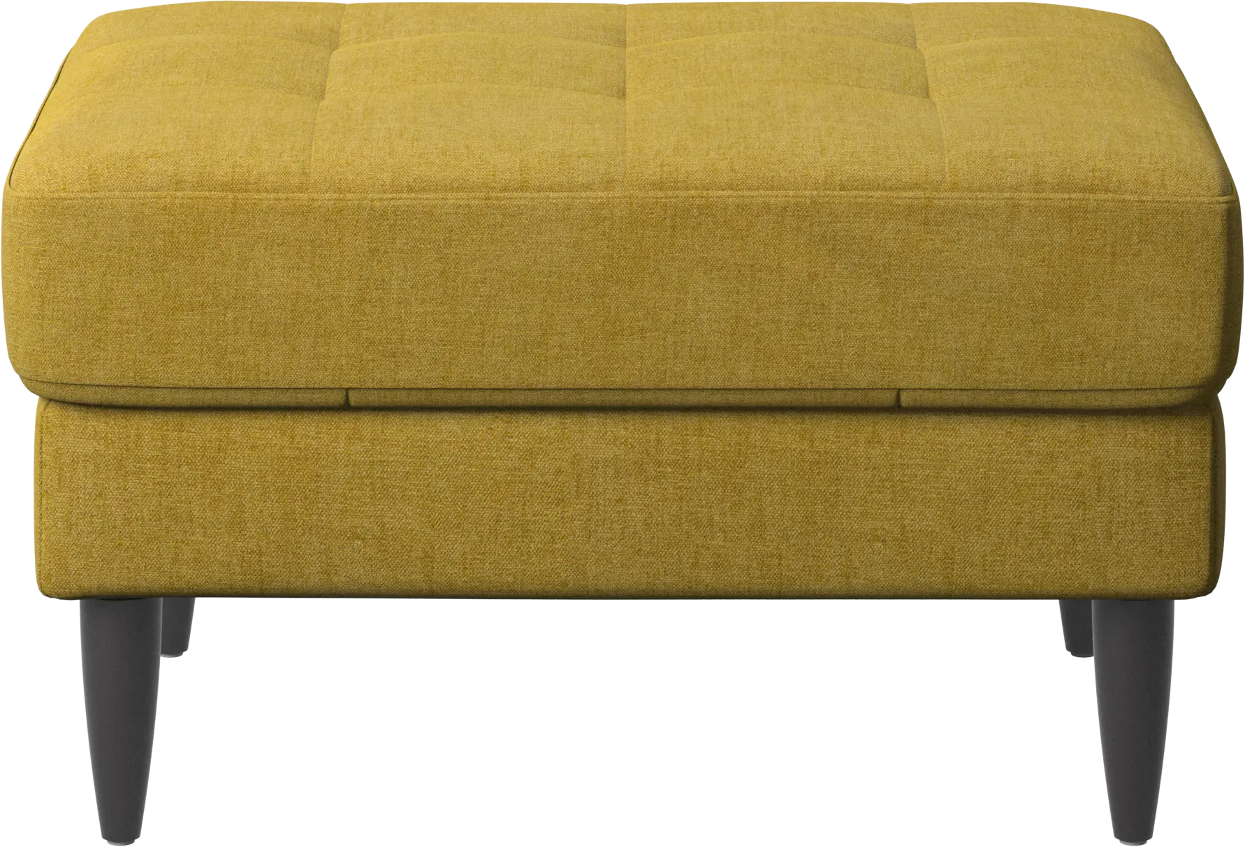 Osaka footstool, tufted seat