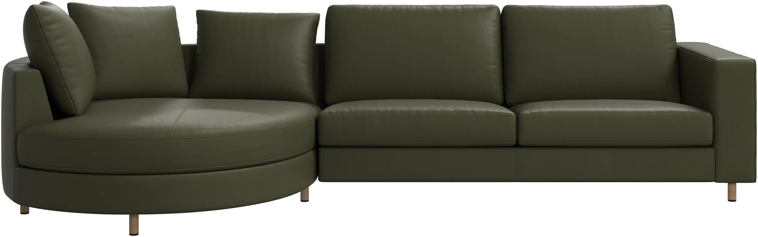 Indivi sofa with chaise longue left