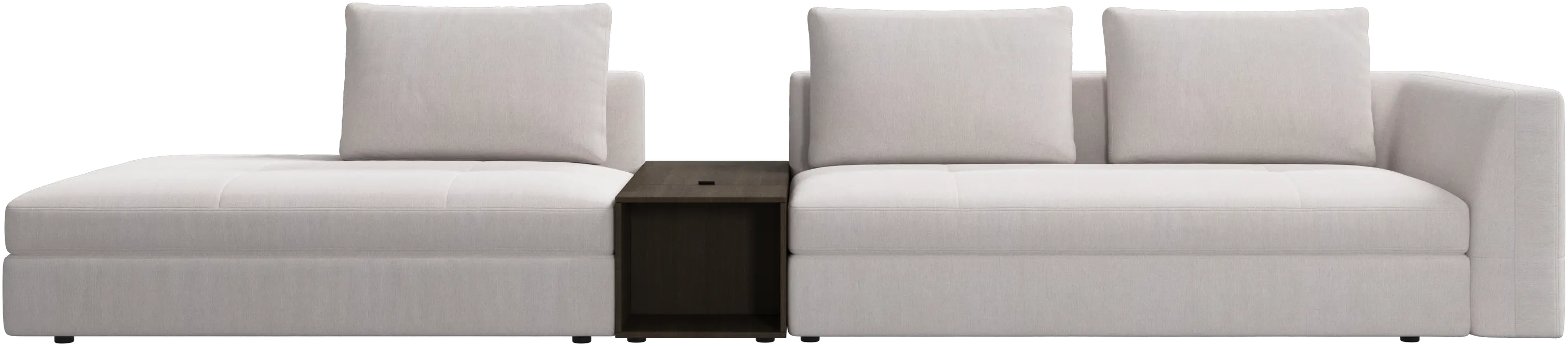 Bergamo 3 seater lounge sofa with storage