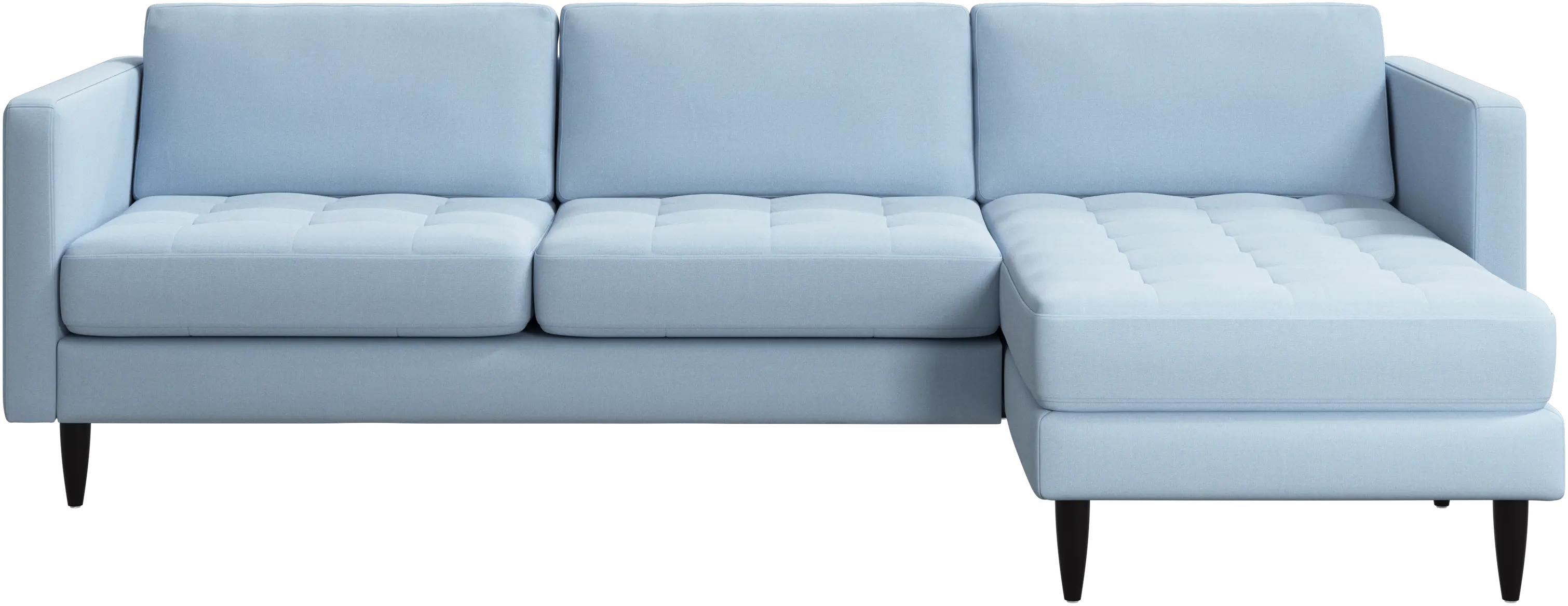 Osaka sofa with resting unit, tufted seat