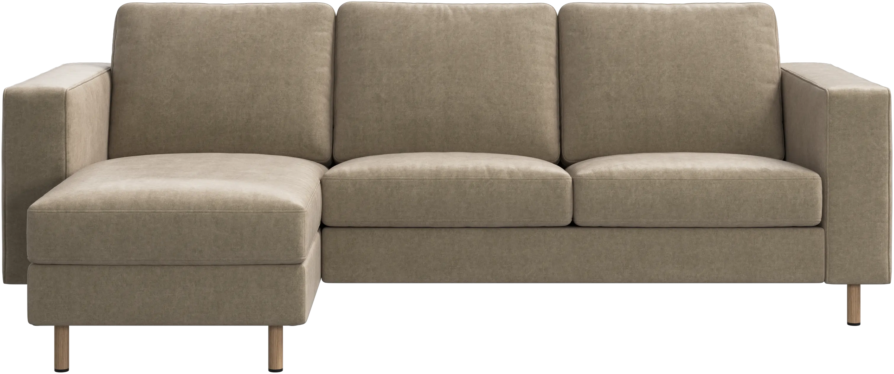 Indivi sofa with chaise longue left