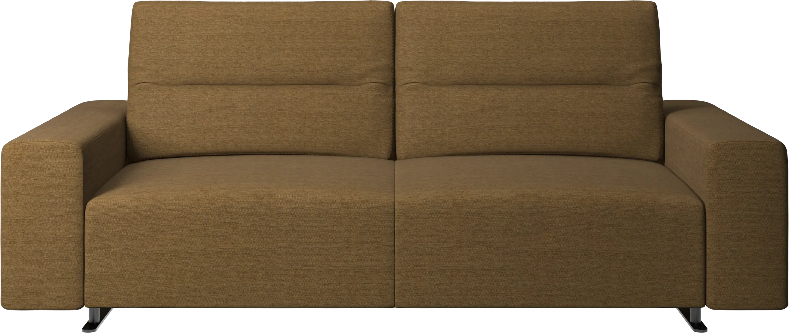 Hampton sofa with adjustable back and storage on the left side