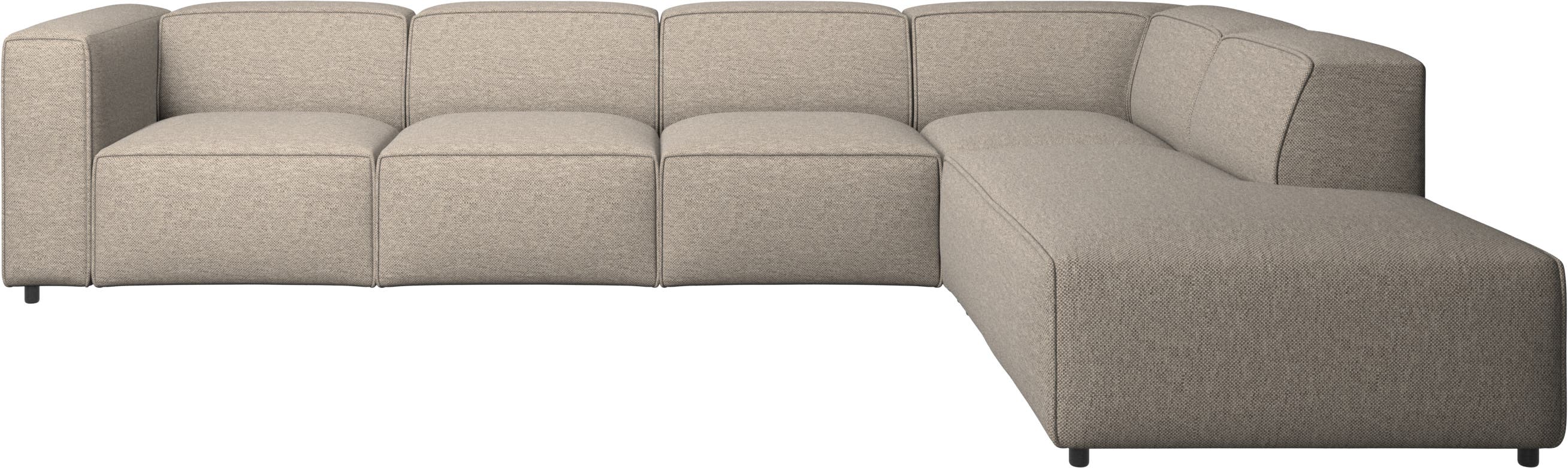 Carmo corner sofa with lounging unit