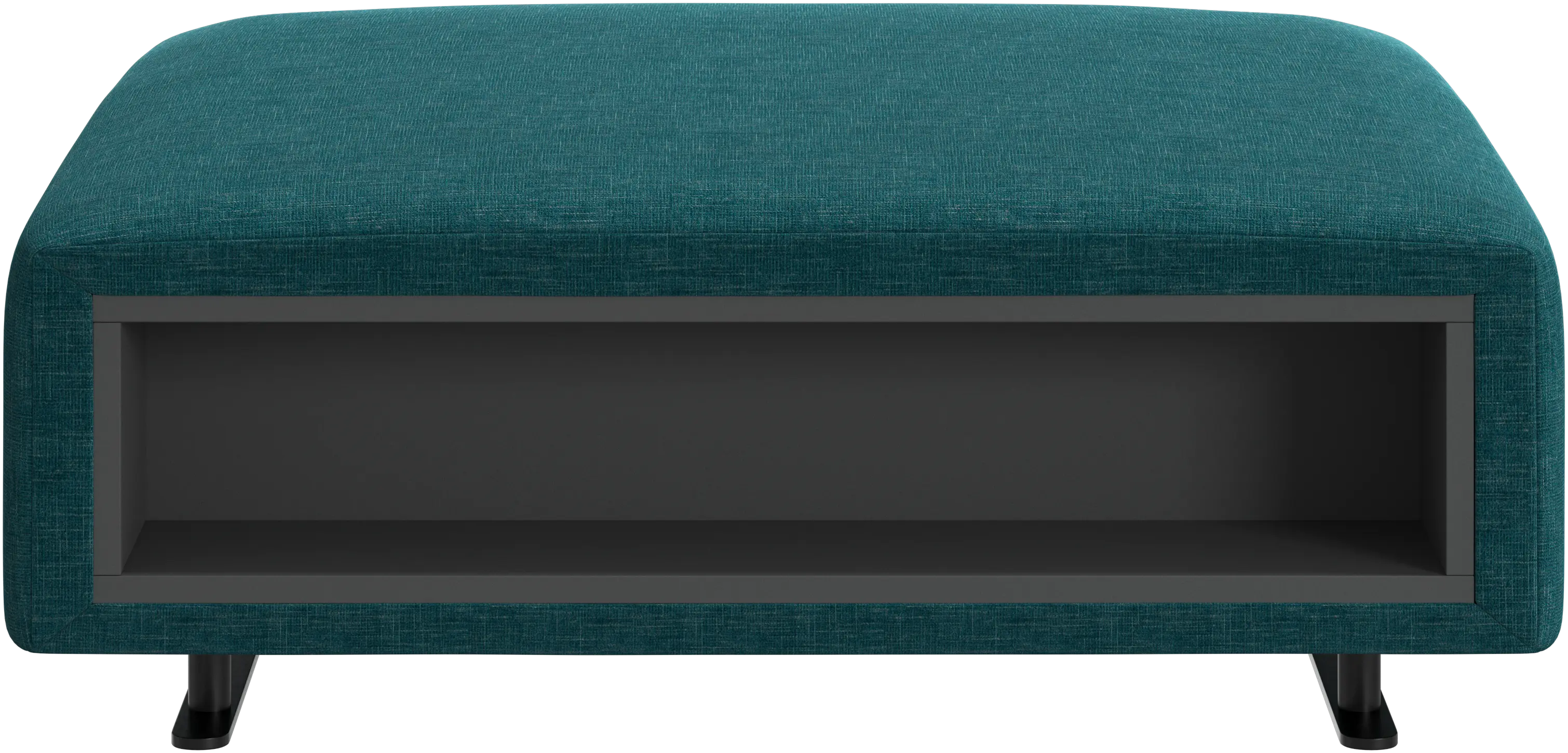 Pouf Hampton avec espaces de rangement