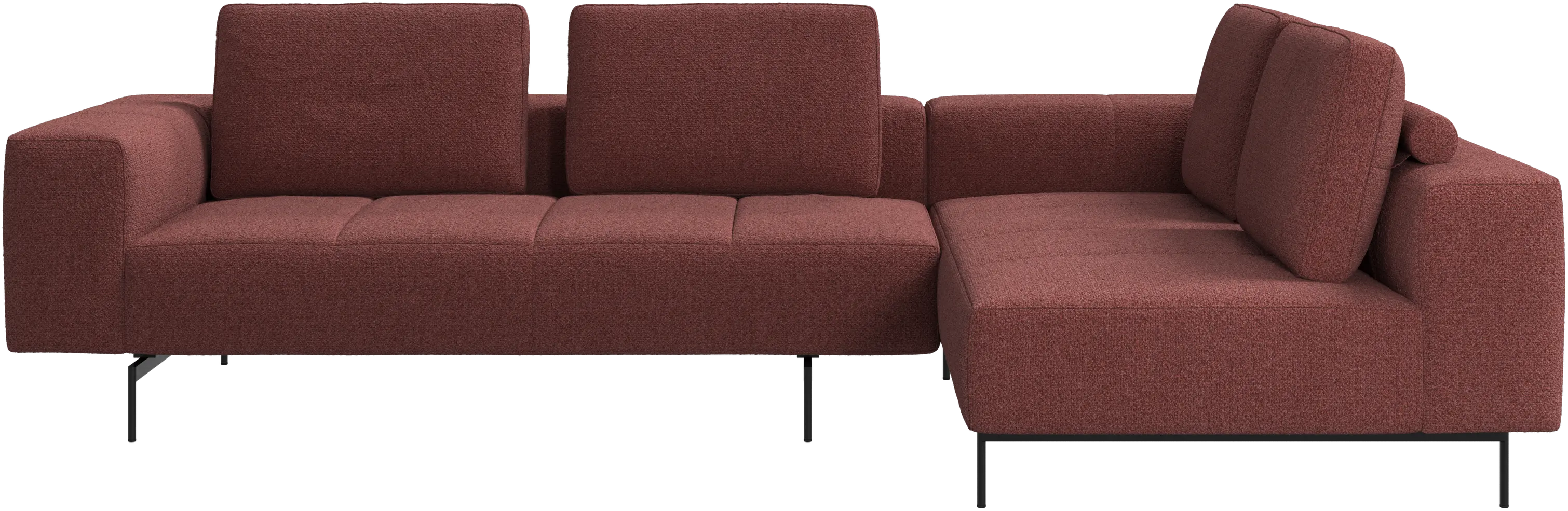 Sofá esquinero Amsterdam con módulo de descanso