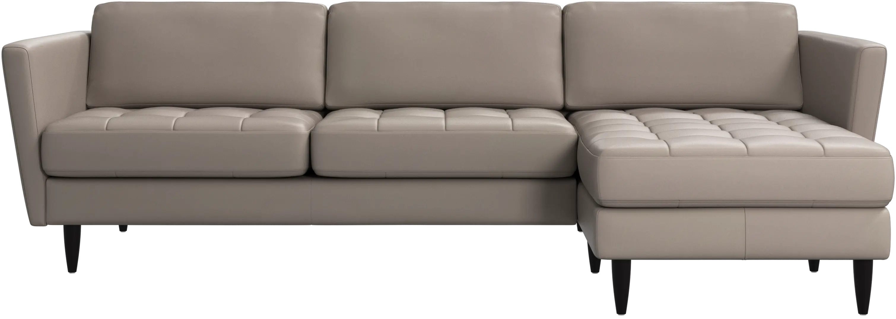 Osaka sofa with resting unit, tufted seat
