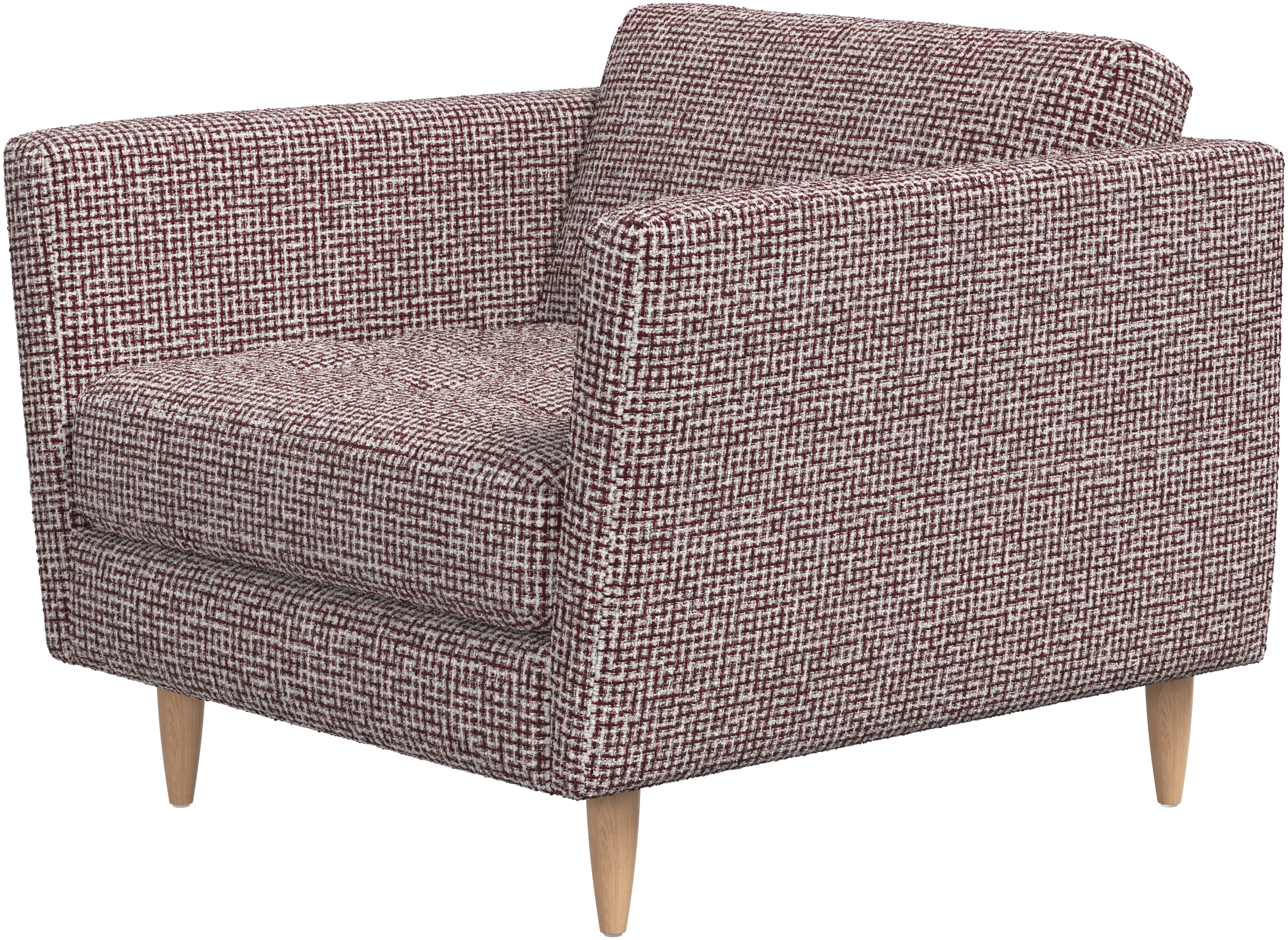 Osaka chair, tufted seat