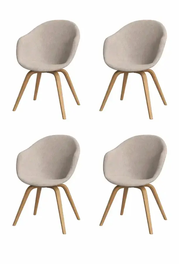 Dining chairs Hauge dining chair - set of 4 (CDFSHOW11) 50% OFF,  SAVE OVER £1696