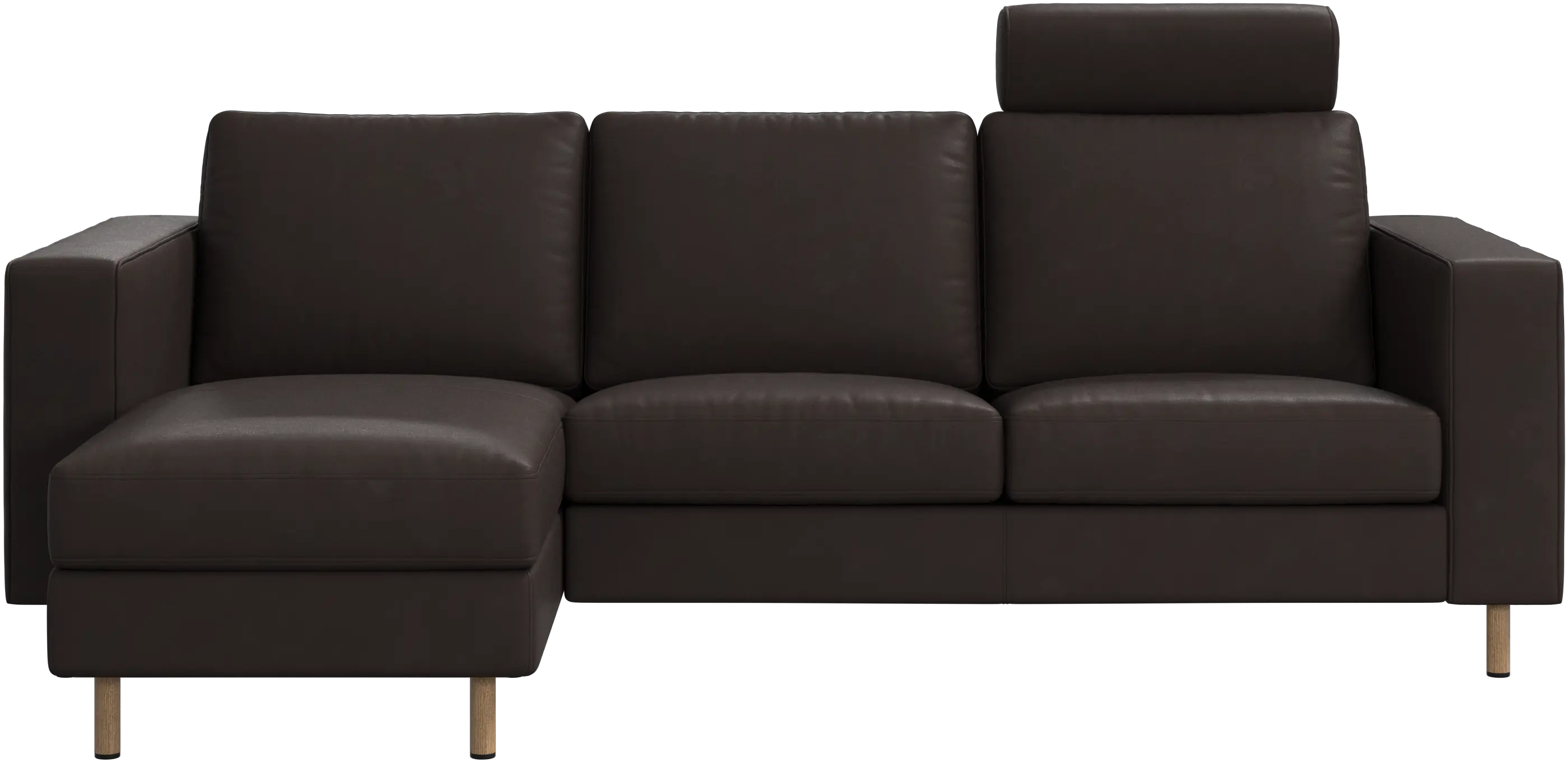 Indivi sofa with chaise longue left