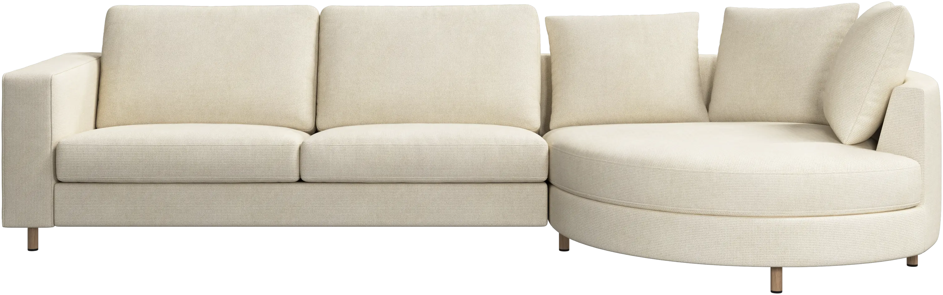 Indivi sofa with chaise longue right