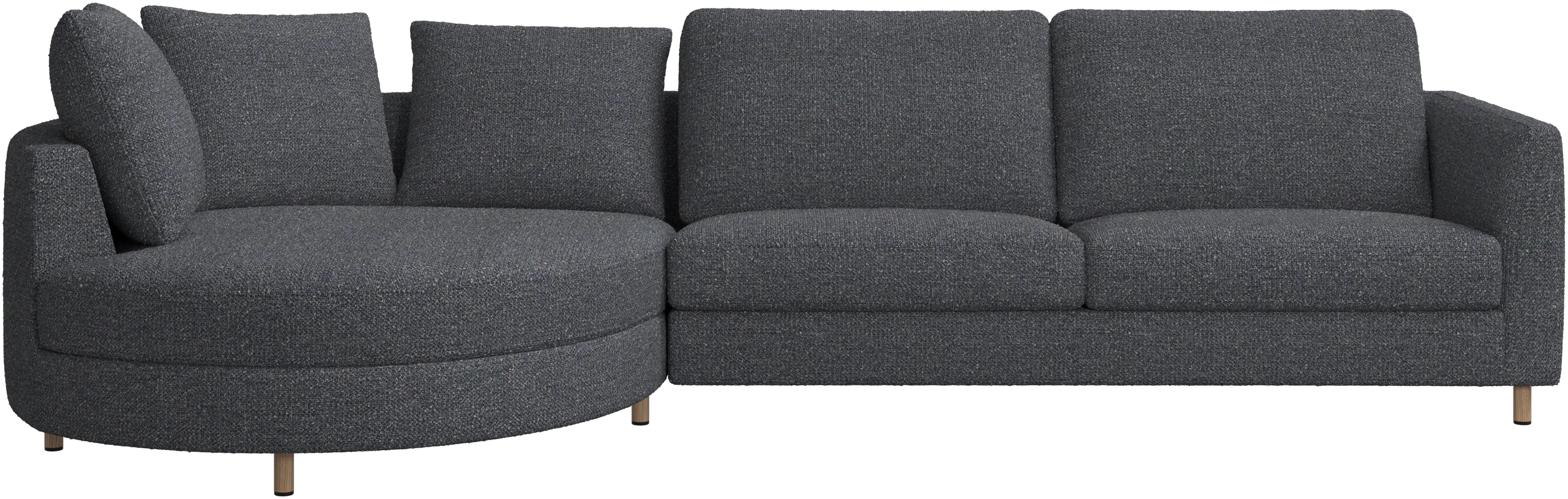 Indivi sofa with chaise longue left