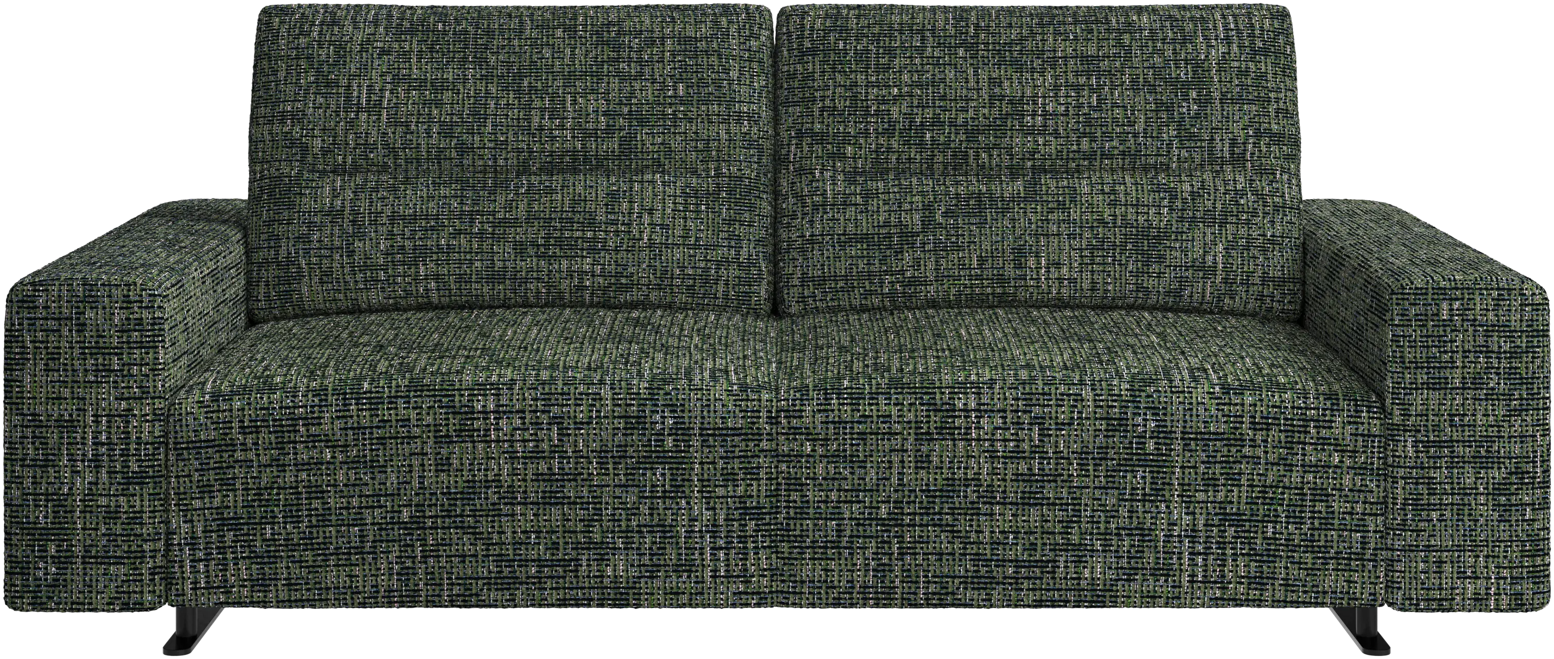 Hampton sofa with adjustable back and storage on the right side