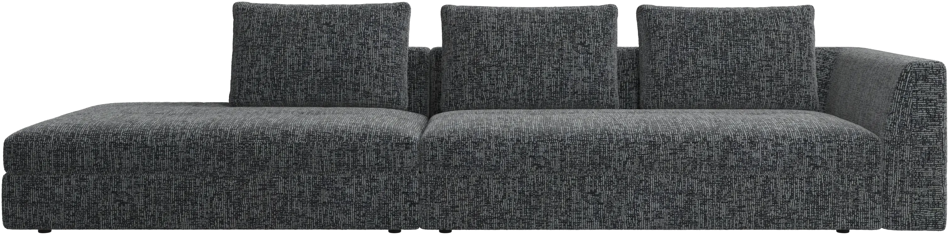 Bergamo sofa with lounging unit