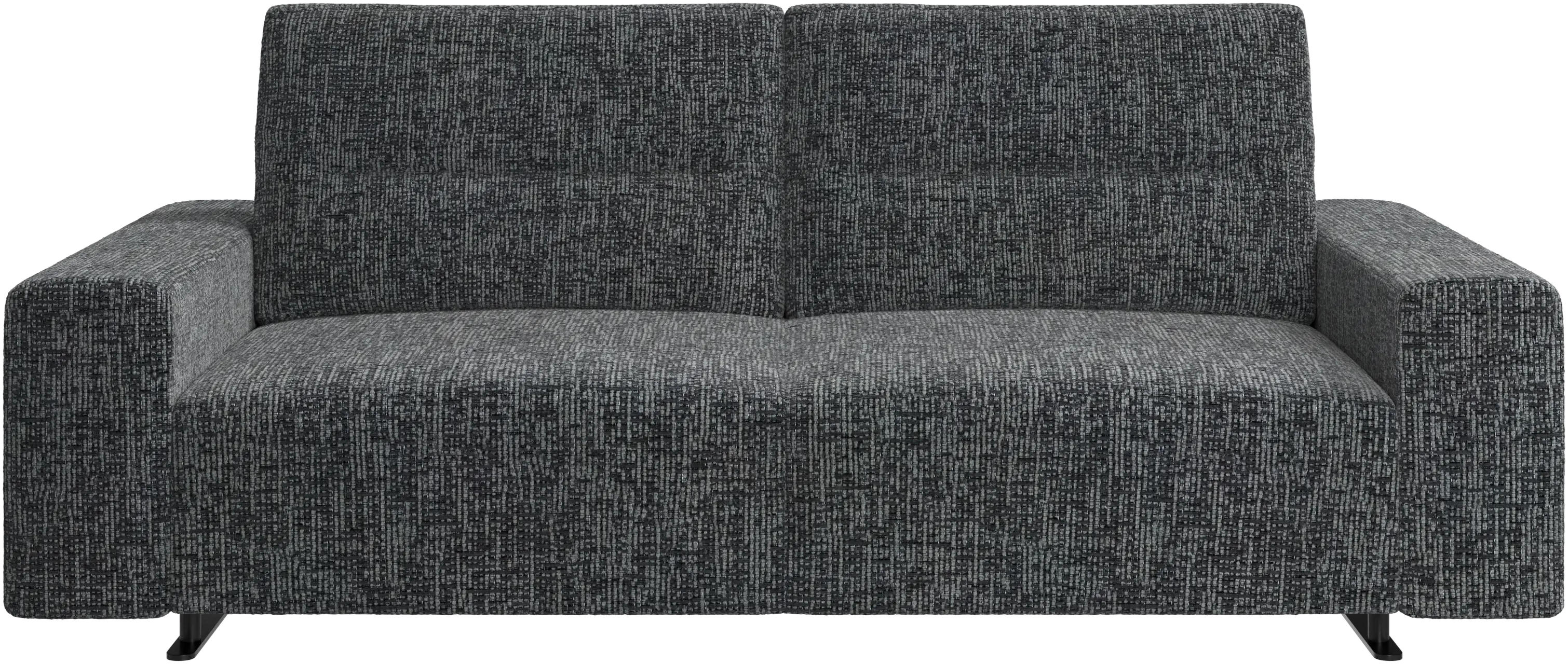 Hampton sofa with adjustable back and storage on the left side