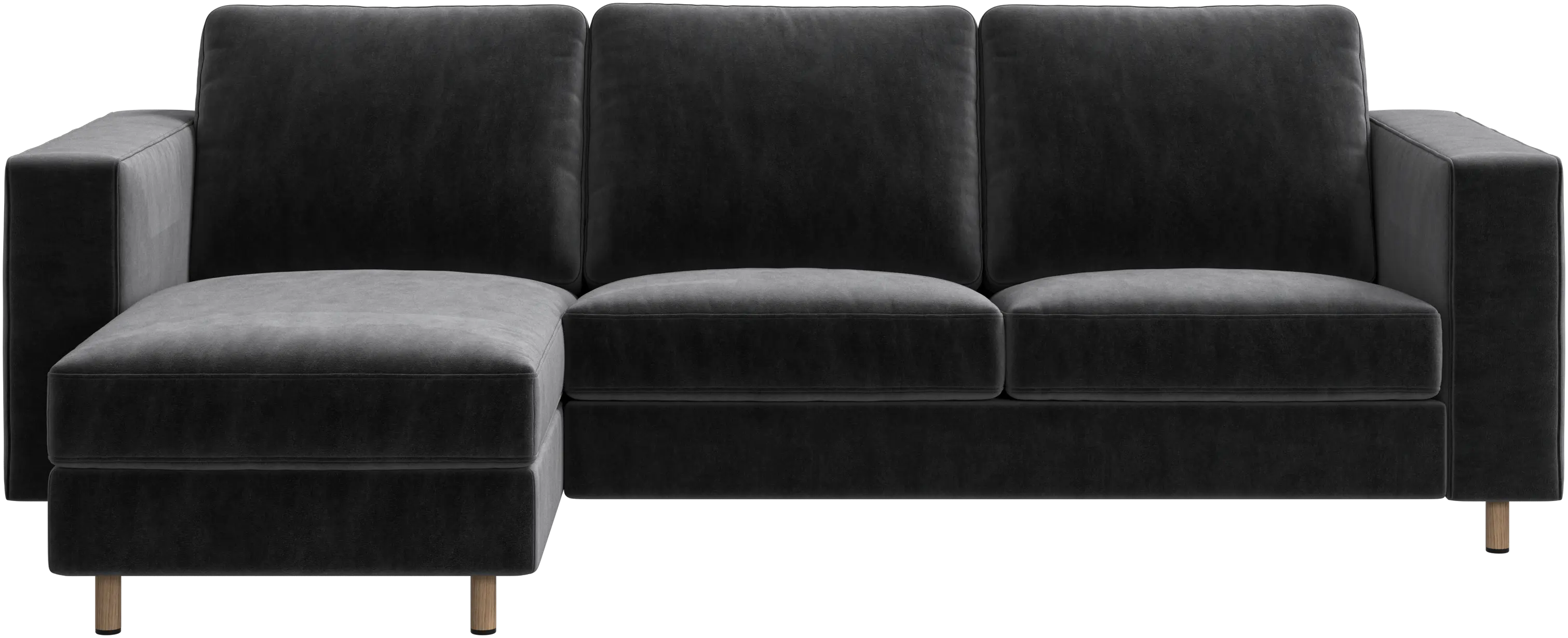 Indivi sofa with chaise longue left